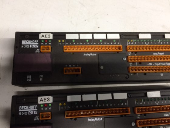 Beckhoff 2400 Eingabe-Ausgabe Modul 101644