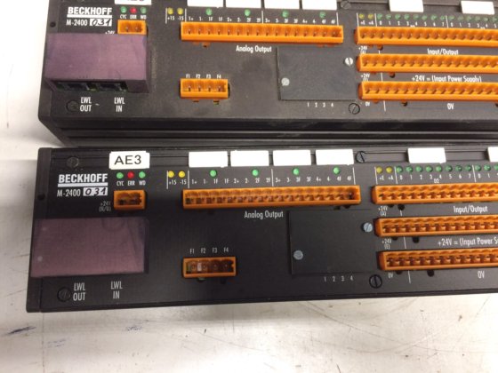 Beckhoff 2400 Module d'entrée-sortie 101644