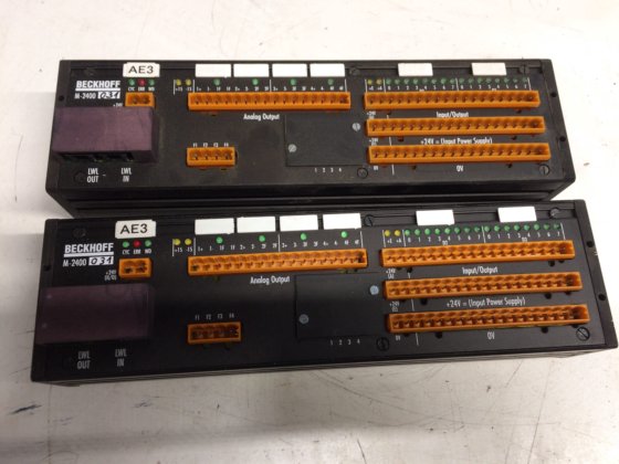 Beckhoff 2400 Eingabe-Ausgabe Modul 101644