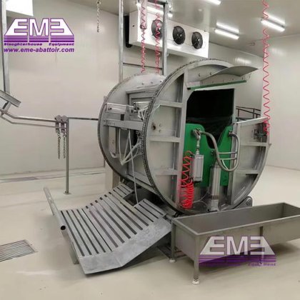 用于肉类加工厂的现代化牛屠宰线牛肉屠宰场