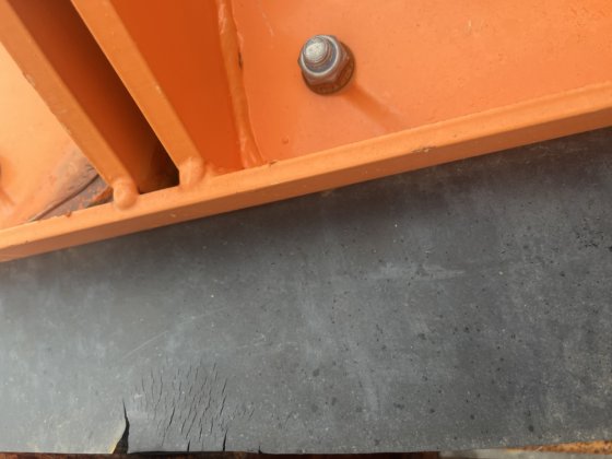 Snowplough for tractor front-end loaders,