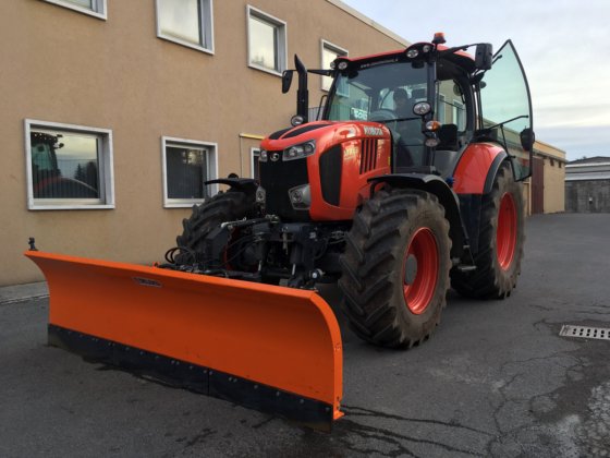 3 point linkage snowplow for