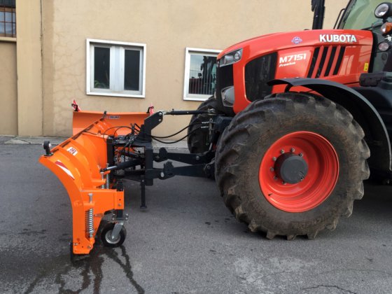 3 point linkage snowplow for