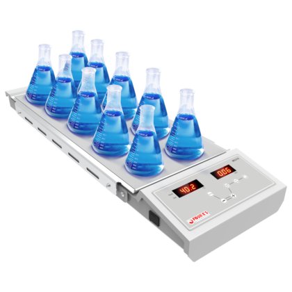 Four E'S 10 位磁性加热板搅拌器