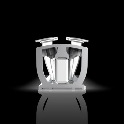 四个 E'S 磁架（16 孔）