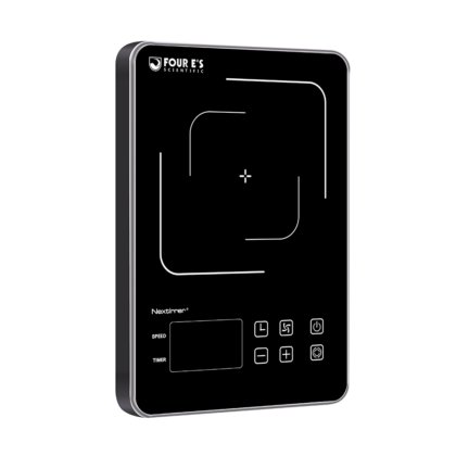 Four E'S 5 英寸磁力搅拌器，带玻璃顶和 LED