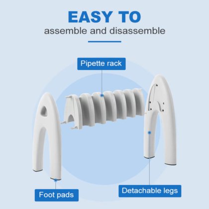 四个 E'S 移液管支架