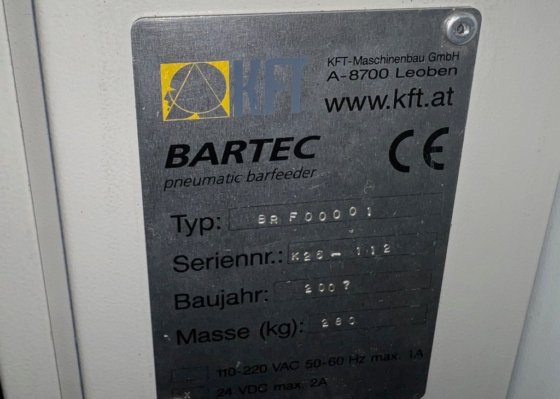 2007 Cargador automático de barras