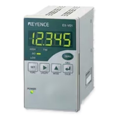 Keyence EX-V02 High-Speed Digital Displacement Inductive Sensor ...