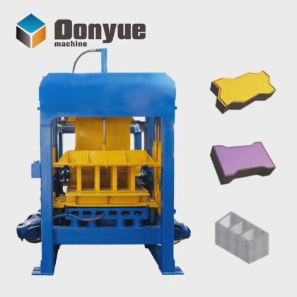 High Capacity Block Making Machine