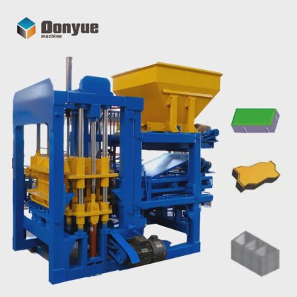 High Capacity Block Making Machine