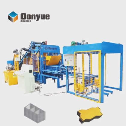 High Capacity Block Making Machine