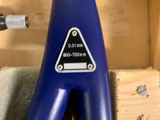 外径マイクロメータ 600-700