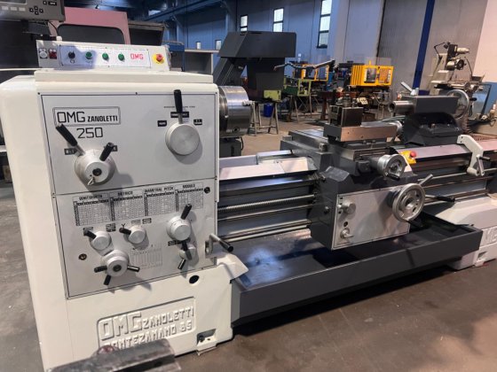 OMG ZANOLETTI 车床 250x1500
