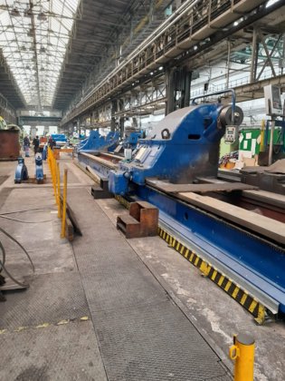 シュコダ旋盤 1250x16000