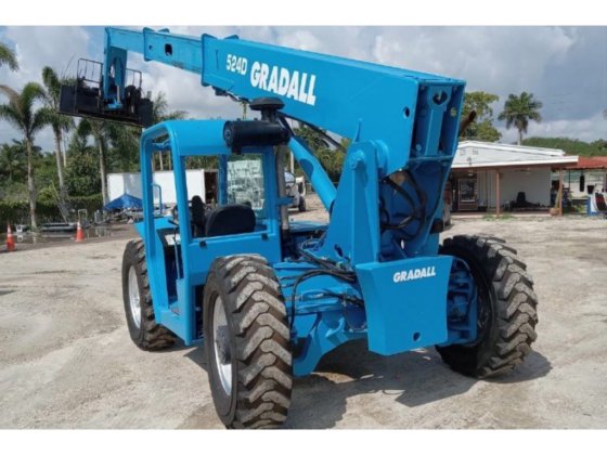 2002 GRADALL 524D TELEHANDLER in Miami, FL, USA