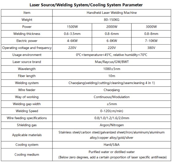 水冷激光焊接机