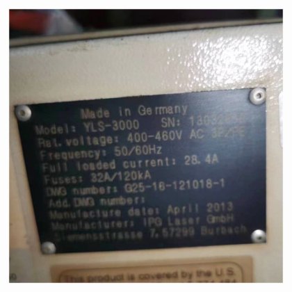 マルチモードIPGレーザー光源修理