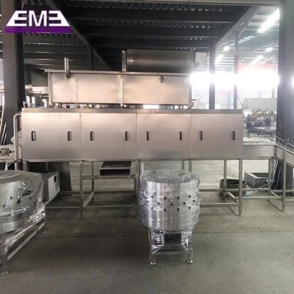 全自动鸡屠宰生产线 鸭鹅屠宰场设备 禽笼清洗机