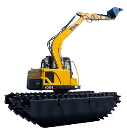 YC80S 水陆两用挖掘机