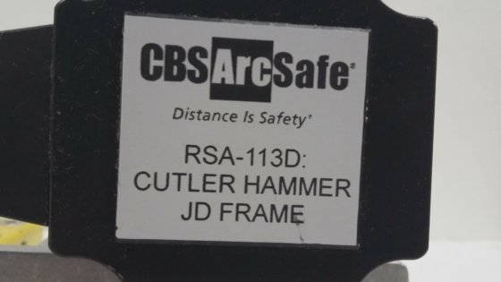 CBS ArcSafe RSA-113D Remote Switch