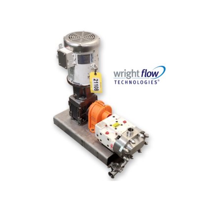 5HP Wright Flow Technologies Sanitary Positive Displacement Pump TRA 20 ...