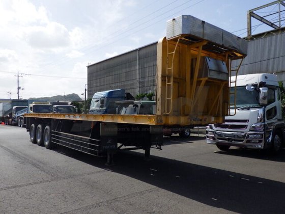 H17年式 東急 3軸12輪 フラットトレーラー