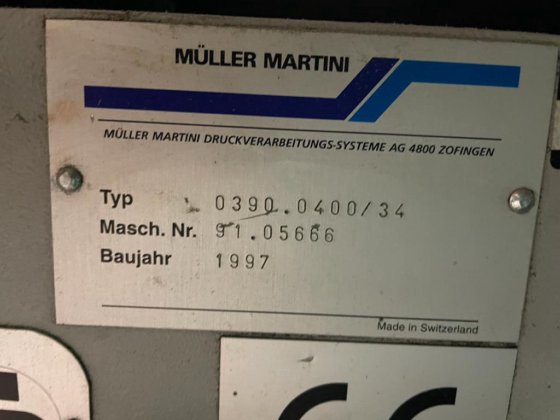1997 Müller Martini Prima