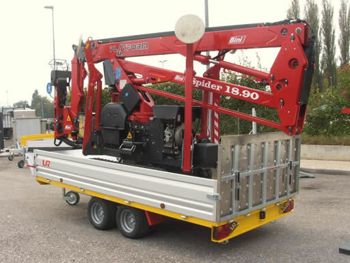 SPIDER 18.90 articulated boom lift