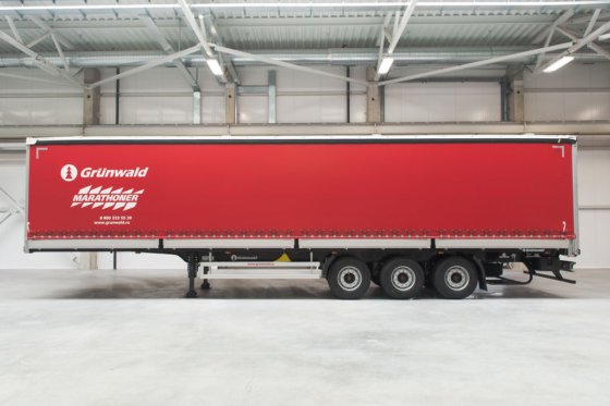 GRUNWALD Curtain side semitrailer curtain