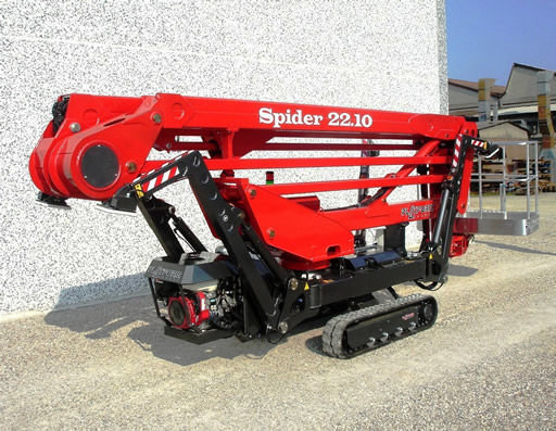 SPIDER 22.10 articulated boom lift