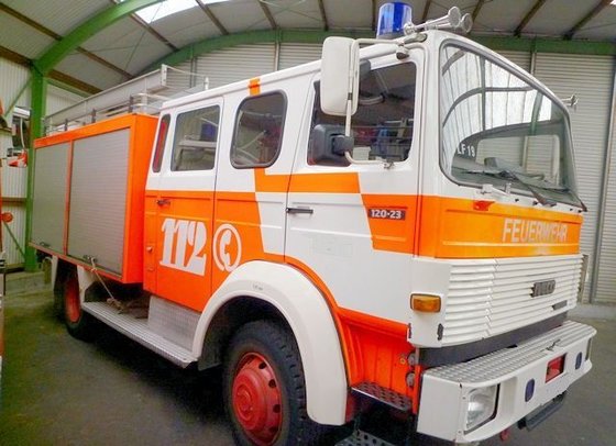 1989 IVECO TLF 16/25 fire