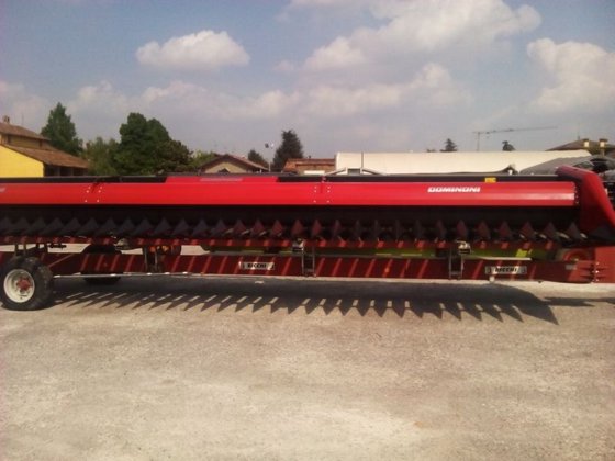 2015 Dominoni FreeSun sunflower harvesting