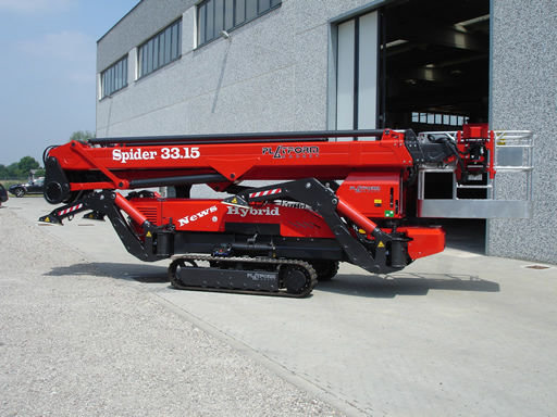 SPIDER 33.15 telescopic boom lift