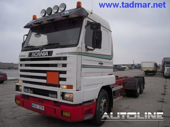 1995 SCANIA 143/450 chassis truck