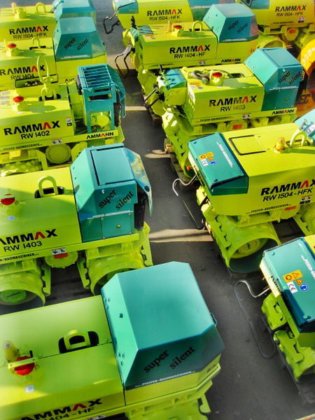 RAMMAX WACKER-NEUSON BOMAG DYNAPAC JCB