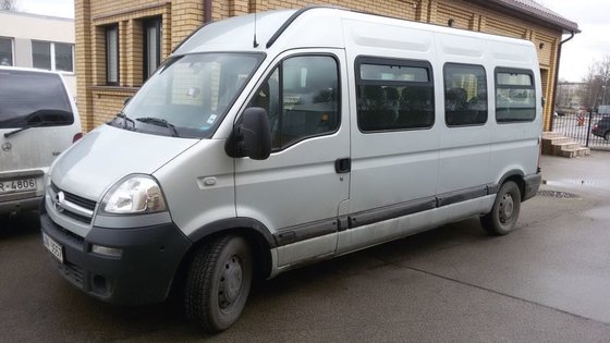 2007 OPEL Movano passenger van