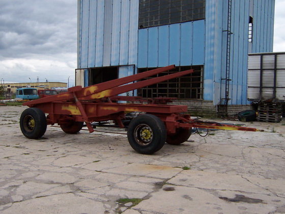 1987 MOL tipper trailer in