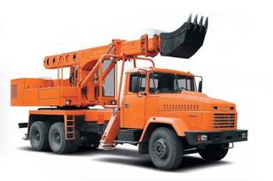 2016 KRAZ 65053 UDS-114R Avtoekskavator-planirovshchik
