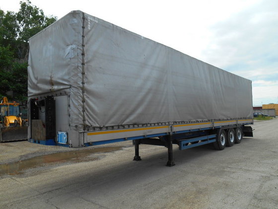 2007 KÖGEL BORDWAND tilt semi-trailer