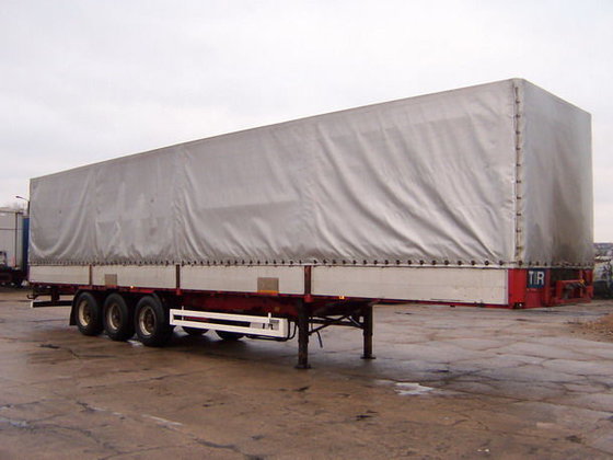 1997 KRONE 27 tilt semi-trailer