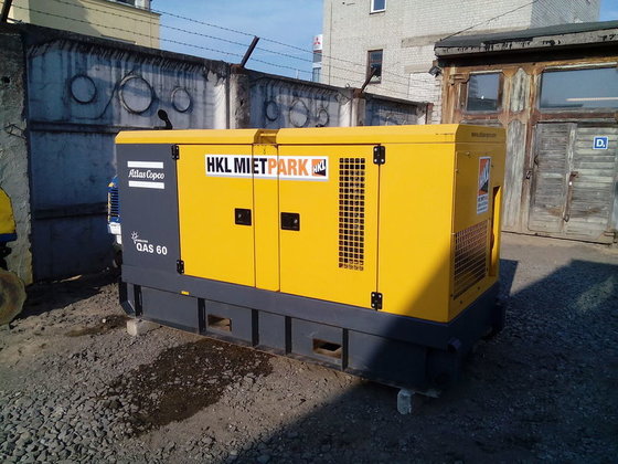 2009 Atlas Copco QAS60 generator