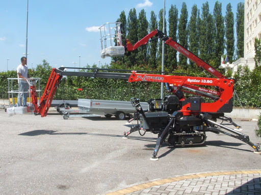 SPIDER 13.65/80 telescopic boom lift