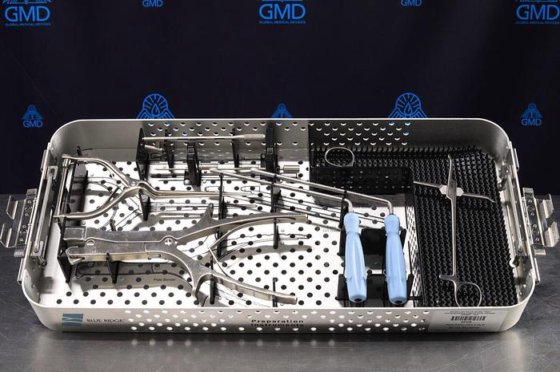 K2m Navigation Instruments K2M BLUE RIDGE CERVICAL PLATE INSTRUMENT TRAY in Missouri City, TX, USA