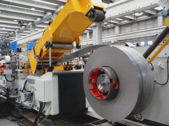 卡车大梁生产线