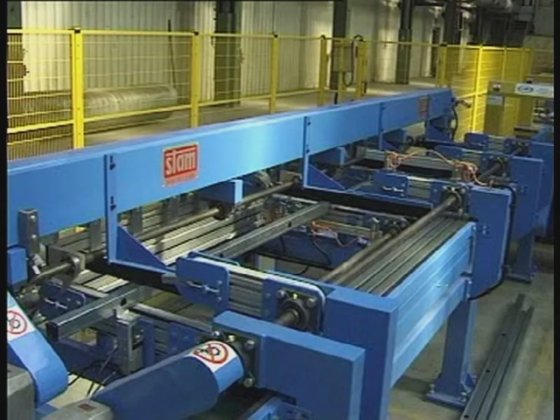 石膏板梁辊型线