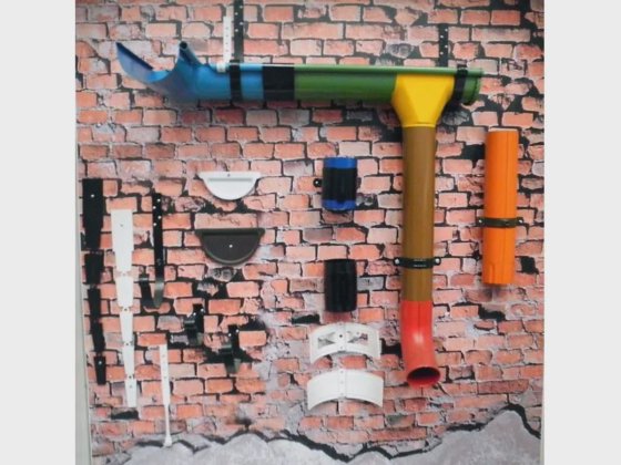 用于雨水系统组件的机器