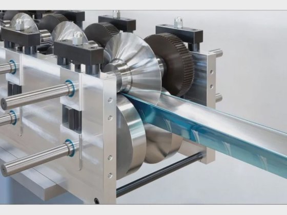 灯具配件反射器辊型线