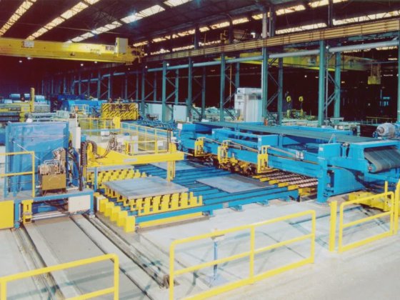 般厚度材料定长切割线