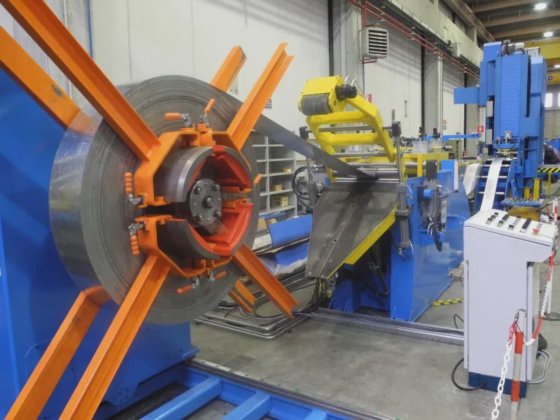 筒仓立柱生产线